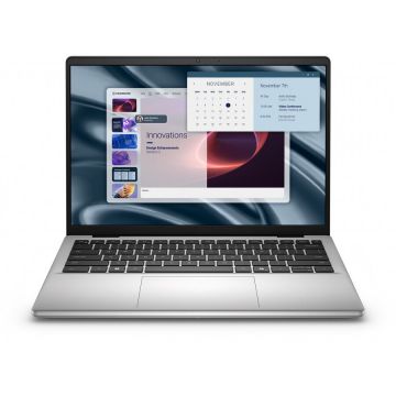 Dell Laptop Dell Pro 14 Essential PV14250, Intel Core Ultra 5 220U, 14 WUXGA, 16GB RAM, 512GB SSD, Windows 11 Pro, Argintiu