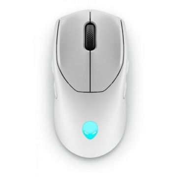 Dell Mouse Optic Dell Alienware AW720M Tri-Mode, USB Wireless, Lunar Light