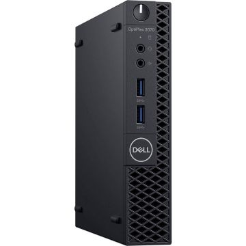 Dell, OPTIPLEX 3070,  Intel Core i5-9500T, 2.20 GHz, HDD: 256 GB SSD, RAM: 8 GB, video: Intel HD Graphics 630 ; MICRO