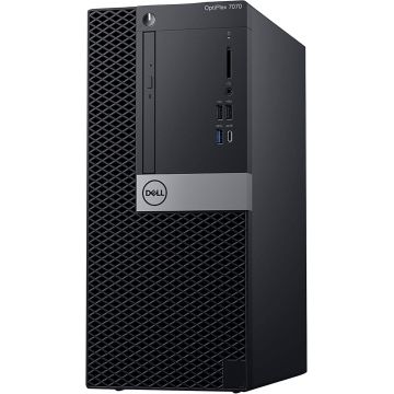 Dell, OPTIPLEX 7070,  Intel Core i7-9700, 3.20 GHz, HDD: 256 GB SSD, RAM: 16 GB, video: Intel HD Graphics 630; TOWER