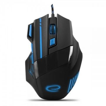 ESPERANZA Mouse Optic Esperanza Gaming Wolf EGM201B, 2400Dpi, 1.5M, USB, Negru-Albastru