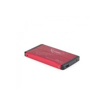 GEMBIRD HDD Enclosure 2.5' HDD S-ATA TO USB 3.0, red,  GEMBIRD 'EE2-U3S-2-R'