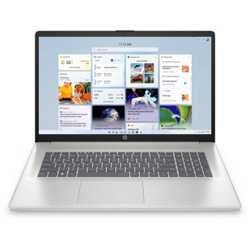HP Laptop HP 17-cp3114nw, 17.3 inch 1920 x 1080, AMD Ryzen 7 7730U, 16 GB DDR4, 512 GB SSD, AMD Radeon Graphics, Windows 11 Home, Silver