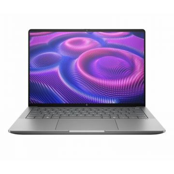 HP Laptop HP ZBook Ultra 14 G1a, Procesor AMD Ryzen AI MAX PRO 390, Display 14.0 WUXGA IPS, 32GB LPDDR5x-8533, SSD 1TB, Placa video AMD Radeon, Windows 11 Pro, Argintiu