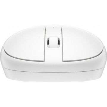 HP Mouse wireless, HP, Baterii, 10 m, Alb