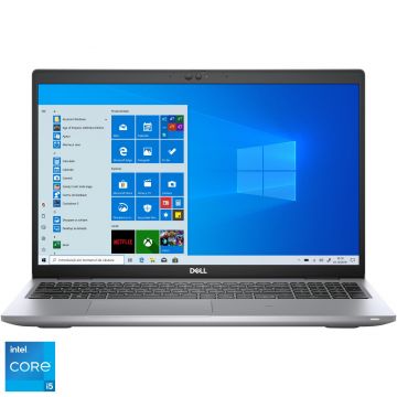 Laptop DELL, LATITUDE 5520,  Intel Core i5-1145G7, 2.60 GHz, HDD: 256 GB SSD, RAM: 16 GB, video: Intel Iris XE Graphics, webcam