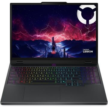 Lenovo Laptop Gaming Lenovo Legion 5 15AKP10, procesor AMD Ryzen™ AI 7 350 pana la 5.0GHz, 15.1 inch, WQXGA, OLED, 165Hz, 32GB DDR5, 1TB SSD, NVIDIA® GeForce RTX™ 5070 8GB GDDR7, No OS, Negru