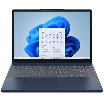 Lenovo Laptop Lenovo IdeaPad Slim 3 15ARP10, AMD Ryzen 5 7533HS, 15.3 inch, RAM 24 GB, SSD 512 GB, Radeon 660M, Windows 11, Albastru inchis