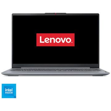 Lenovo Laptop Lenovo IdeaPad Slim 3 15IAN8, procesor Intel® N100 pana la 3.4GHz, 15.6 inch, Full HD, IPS, 8GB LPDDR5, 512GB SSD, Intel® UHD Graphics, NO OS, Gri