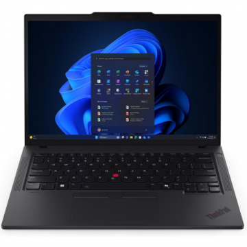 Lenovo Laptop Lenovo ThinkPad T14 Gen 6, Procesor Intel Core Ultra 7 255U, Display 14 WUXGA, 16 GB DDR5-SDRAM, 1 TB SSD, Wi-Fi 6E, Windows 11 Pro, Negru
