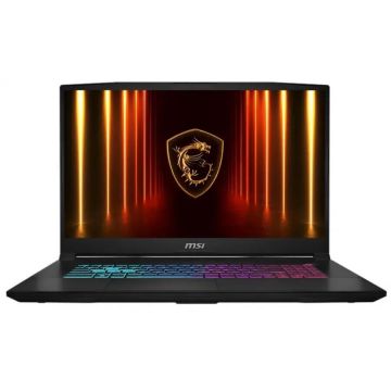 MSI Laptop MSI Katana 17 HX B14WGK-036XPL i7-14650HX 17.3inch 16GB RAM 1TB SSD No OS RTX 5070 Negru