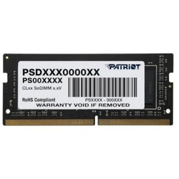 Patriot Memorie RAM PATRIOT SIGNATURE, DDR4, SO-DIMM, 8GB, 3200MHz, CL 22 (PSD48G32002S)