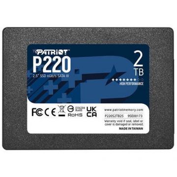 Patriot SSD Patriot Memory P220, 2TB, 2.5, Serial ATA III