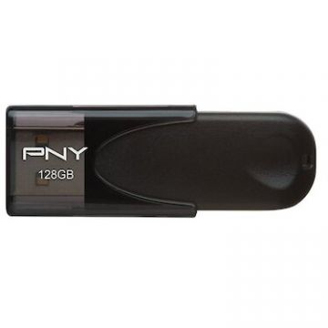 PNY Memorie USB PNY Attache 4, 128 GB, USB 2.0, Negru