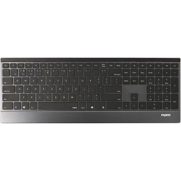 Rapoo Tastatura Rapoo E9500M UltraSlim, Negru