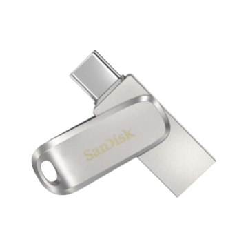 Sandisk Stick memorie SanDisk Ultra Luxe Dual Drive 32GB, USB-C/USB 3.1, Silver