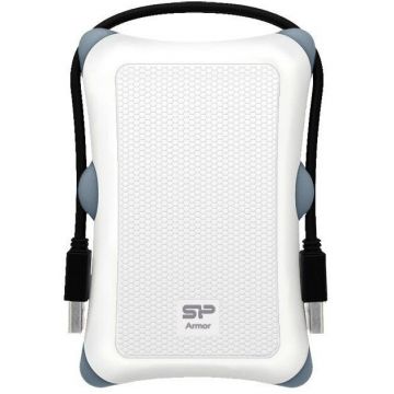Silicon&nbsp;power External HDD Silicon Power Armor A30 2.5'' 1TB USB 3.0, Anti-shock, White
