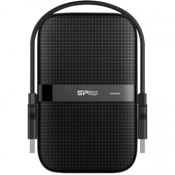 Silicon&nbsp;power Hard Disk portabil Silicon Power Armor A60 2TB, USB 3.0, 2.5 inch, Black