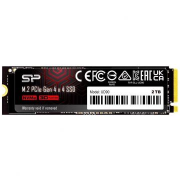 Silicon&nbsp;power SSD Silicon Power UD90, 2000 GB, PCI Express 4.0, 3D NAND NVMe, M.2