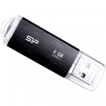 Silicon&nbsp;power Stick USB Silicon Power Blaze B02, 8GB, USB 3.1 (Negru)