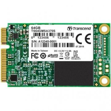 Transcend SSD Transcend 370S, 64GB, SATA3, mSATA
