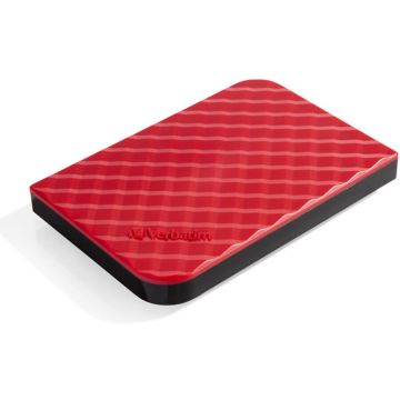 Verbatim HDD extern Verbatim Store 'n' Go 53203, 1TB, 2.5, USB 3.0, Rosu