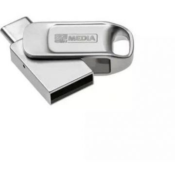 Verbatim Memorie USB Verbatim MyDual USB 2 32GB Argintiu