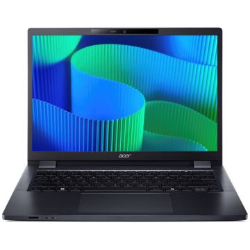 Acer Laptop Acer TravelMate, AMD Ryzen 5 PRO 8540U, 14 inch, RAM 16 GB, SSD 512 GB, AMD Radeon Graphics, Windows 11 Pro, Albastru