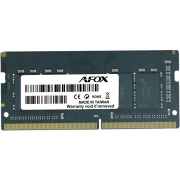 Afox Memorie notebook AFOX AFSD48FK1P, 8GB, DDR4, 2666MHz, CL19, 1.2v