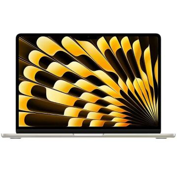 Apple Laptop Apple MacBook Air 13, Apple M4 (10-core), 13.6 inch, RAM 16 GB, SSD 1 TB, macOS Sequoia, Auriu