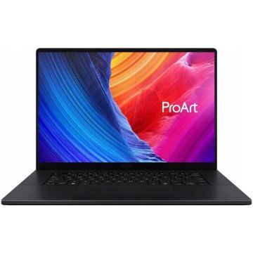 Asus Laptop 2 in 1 Asus ProArt P16, AMD Ryzen AI 9 HX 370, 16 inch Touch 4K, 64GB RAM, 2TB SSD, nVidia RTX 5090 24GB, Windows 11 Pro, Negru