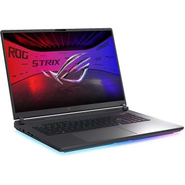 Asus Laptop Asus ROG Strix G18, Intel Core i7-14650HX, 18 inch, RAM 64 GB, SSD 4 TB, NVIDIA GeForce RTX 5060, Windows 11 Home, Negru