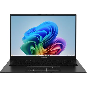Asus Laptop ASUS Zenbook 14 OLED, AMD Ryzen AI 7 350, 14 inch, RAM 32 GB, SSD 1 TB, AMD Radeon Graphics, Windows 11 Home, Negru