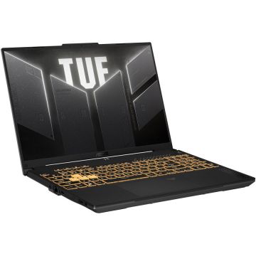 Asus Laptop Gaming ASUS TUF F16 FX607VJ-RL001W, Procesor Intel Core 5-210H, Display 16 WUXGA,  144Hz, RAM 32GB, SSD 512GB, Placa video dedicata NVIDIA GeForce RTX3050 6GB, Windows 11 Home, Gri