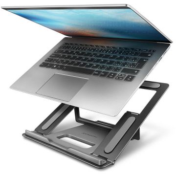 AXAGON Stand de aluminiu STND-LQ, pentru laptop de 10 - 16