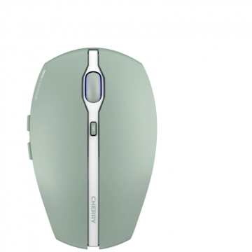 CHERRY Mouse Optic Cherry Gentix BT, Wireless, Bluetooth, 2000 DPI, Alb/Verde