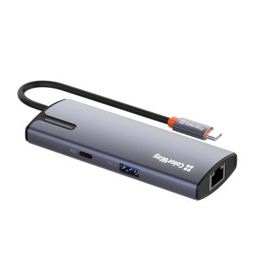 ColorWay Docking Station ColorWay CW-HUB03, 6-in-1, 100W