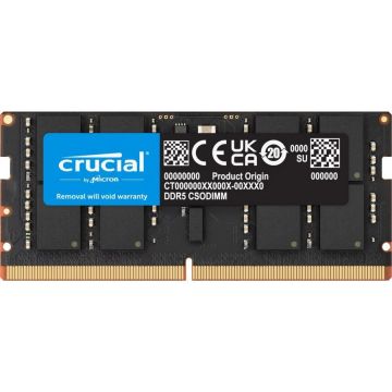 CRUCIAL Modul memorie RAM Crucial 24 GB DDR5 6400 MT/s 262-pin SO-DIMM, Negru