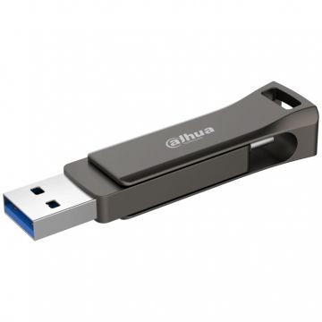 Dahua Stick de memorie Dahua P629, Capacitate 128 GB, USB si USB-C,Gri, DHI-USB-P629-32-128GB