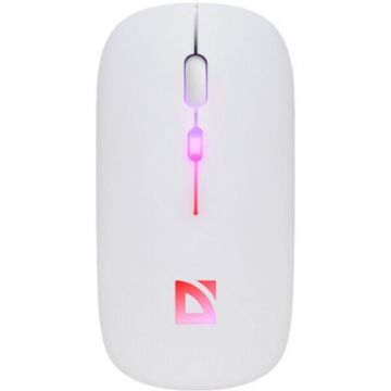 Defender Mouse Defender, fara fir, wireless, silentios, Touch MM-997, 800/1200/1600DPI, Alb