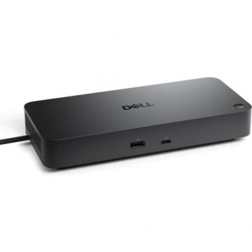 Dell Docking Station Dell Pro Dock WD25, HDMI, 2xDP, USB-C, 1GbE, 130W, Negru