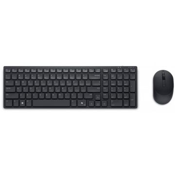 Dell Kit tastatura DEll 580-BBVV-05, wireless + mouse optic, wireless, Negru
