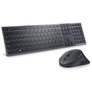 Dell Kit tastatura + mouse wireless Dell KM900, Negru