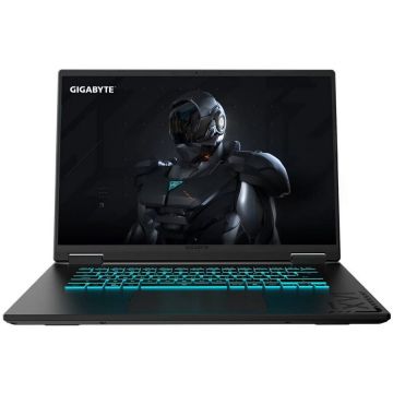 Gigabyte Laptop Gaming Gigabyte A16, Procesor Intel Core i5-13420H, Display 16 WUXGA 165Hz, RAM 64GB, SSD 2TB, Placa video NVIDIA GeForce RTX4050 6GB, Windows 11 Home, Negru