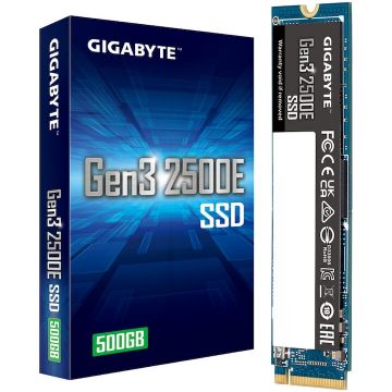 Gigabyte Solid-State Drive (SSD) Gigabyte AORUS 2500E G325E500G, 500 GB, NVMe, PCIe 3.0, M.2