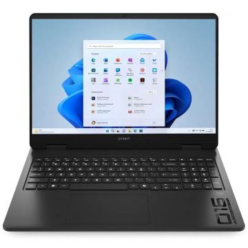 HP Laptop HP Omen 16-am0229nw, procesor Intel Core Ultra 7 255H, 16 inch, 2K, 165Hz, 24GB RAM, 1TB SSD, NVIDIA GeForce RTX 5060 8GB, Windows 11 Home, Negru