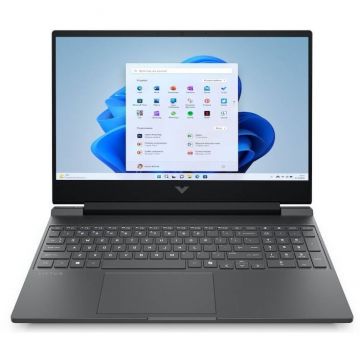 HP Laptop HP Victus 15-fa2072nw, procesor Intel Core 7 240H, 15.6 inch, Full HD, 144Hz, 24GB RAM, 512GB SSD, NVIDIA GeForce RTX 5060 8GB, Windows 11 Home, Gri inchis