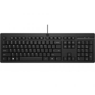 HP Tastatura HP 125, USB, Black