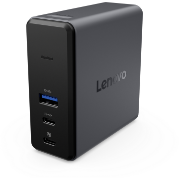 Lenovo Hub Lenovo X9 Charging GaN Dock, 60W PD, HDMI, USB-C, USB-A, Cititor Carduri