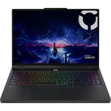 Lenovo Laptop Gaming Lenovo Legion Pro 5 16IAX10H, procesor Intel Core Ultra 9 275HX, 16 inch, WQXGA OLED, 165 Hz, 32 GB DDR5, SSD 1 TB, NVIDIA GeForce RTX 5070 Ti 12 GB, No OS, Negru